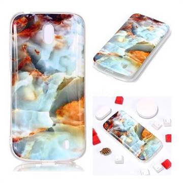 Fire Cloud Soft TPU Marble Pattern Phone Case for Nokia 1