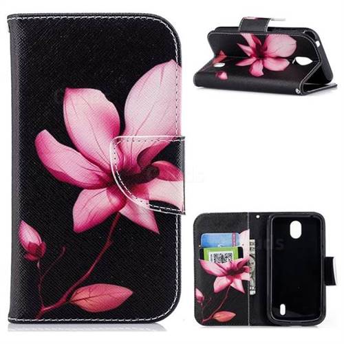 Lotus Flower Leather Wallet Case for Nokia 1