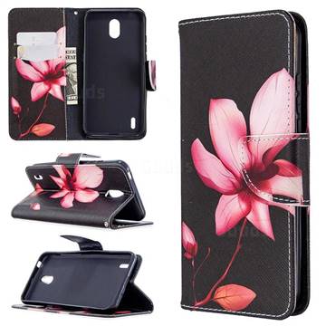 Lotus Flower Leather Wallet Case for Nokia 1.3