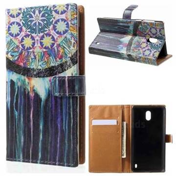 Dream Catcher Leather Wallet Case for Nokia 2