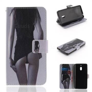 Sexy Girls PU Leather Wallet Case for Nokia 2.1