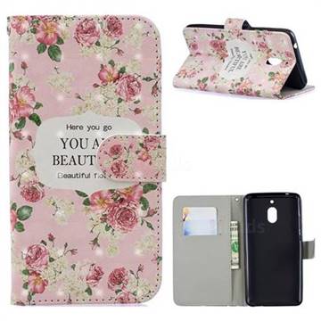 Butterfly Flower 3D Painted Leather Phone Wallet Case for Nokia 2.1