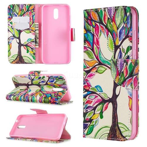The Tree of Life Leather Wallet Case for Nokia 2.3