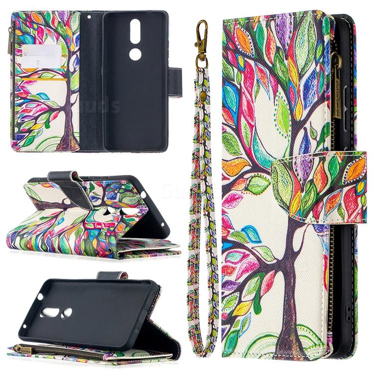 The Tree of Life Leather Wallet Case for Oppo Find X2 Neo - Oppo Find X2 Neo  Cases - Guuds