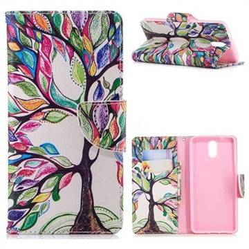 The Tree of Life Leather Wallet Case for Nokia 3.1