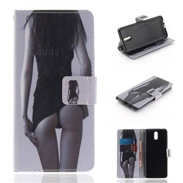 Sexy Girls PU Leather Wallet Case for Nokia 3.1