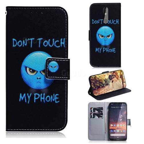 Not Touch My Phone PU Leather Wallet Case for Nokia 3.2