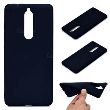 Candy Soft TPU Back Cover for Nokia 5.1 - Black