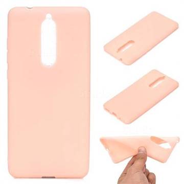 Candy Soft TPU Back Cover for Nokia 5.1 - Pink