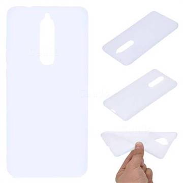 Candy Soft TPU Back Cover for Nokia 5.1 - White