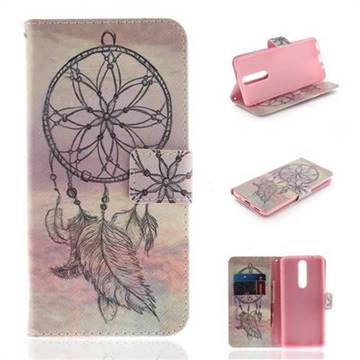 Dream Catcher PU Leather Wallet Case for Nokia 5.1