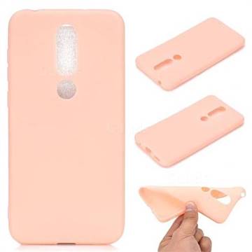 Candy Soft TPU Back Cover for Nokia 5.1 Plus (Nokia X5) - Pink