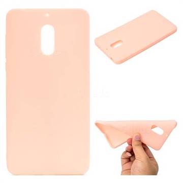 Candy Soft TPU Back Cover for Nokia 6 Nokia6 - Pink