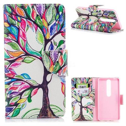The Tree of Life Leather Wallet Case for Nokia 6 (2018)