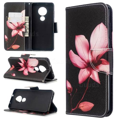 Lotus Flower Leather Wallet Case for Nokia 6.2 (6.3 inch)