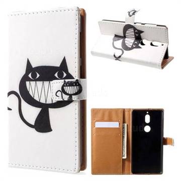 Proud Cat Leather Wallet Case for Nokia 7