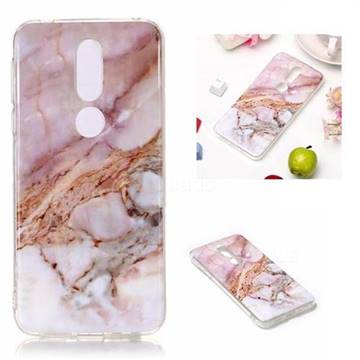 Classic Powder Soft TPU Marble Pattern Phone Case for Nokia 7.1