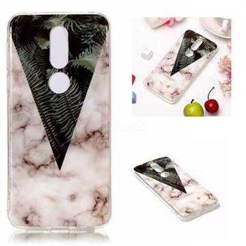 Leaf Soft TPU Marble Pattern Phone Case for Nokia 7.1