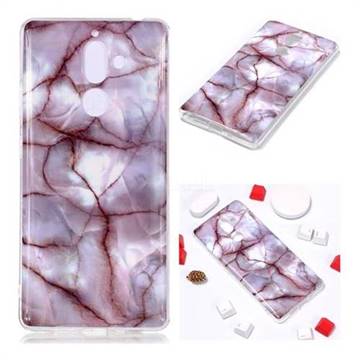 Earth Soft TPU Marble Pattern Phone Case for Nokia 7 Plus