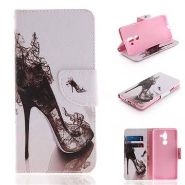 High Heels PU Leather Wallet Case for Nokia 7 Plus