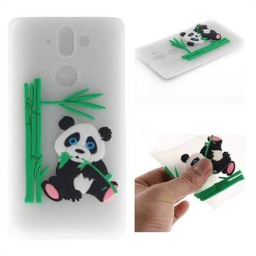 Panda Eating Bamboo Soft 3D Silicone Case for Nokia 9 - Translucent