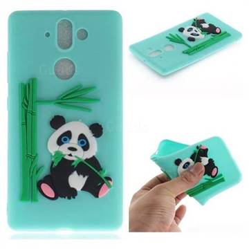 Panda Eating Bamboo Soft 3D Silicone Case for Nokia 9 - Green