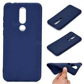 Candy Soft TPU Back Cover for Nokia 6.1 Plus (Nokia X6) - Blue