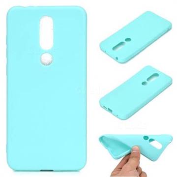 Candy Soft TPU Back Cover for Nokia 6.1 Plus (Nokia X6) - Green