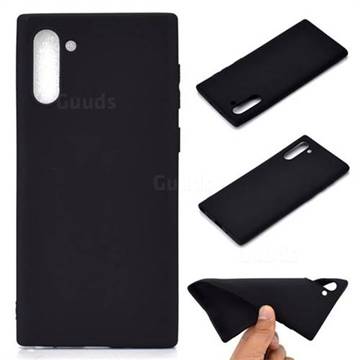 Candy Soft TPU Back Cover for Samsung Galaxy Note 10 (6.28 inch) / Note10 5G - Black