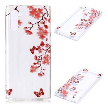 Plum Blossom Super Clear Soft TPU Back Cover for Samsung Galaxy Note 10 (6.28 inch) / Note10 5G