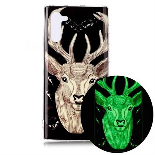 Fly Deer Noctilucent Soft TPU Back Cover for Samsung Galaxy Note 10 (6.28 inch) / Note10 5G