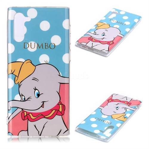 Dumbo Elephant Soft TPU Cell Phone Back Cover for Samsung Galaxy Note 10 (6.28 inch) / Note10 5G