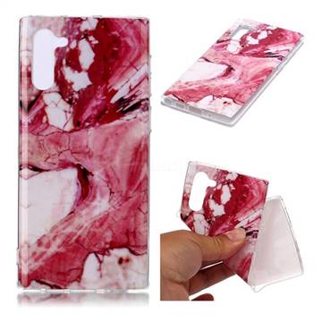 Pork Belly Soft TPU Marble Pattern Phone Case for Samsung Galaxy Note 10 (6.28 inch) / Note10 5G