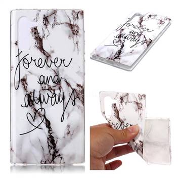 Forever Soft TPU Marble Pattern Phone Case for Samsung Galaxy Note 10 (6.28 inch) / Note10 5G