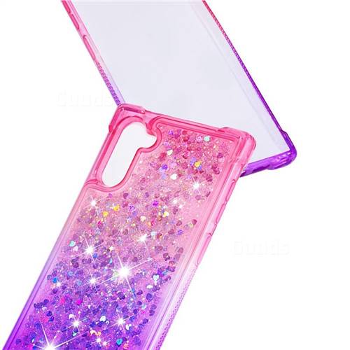 Rainbow Gradient Liquid Glitter Quicksand Sequins Phone Case for ...