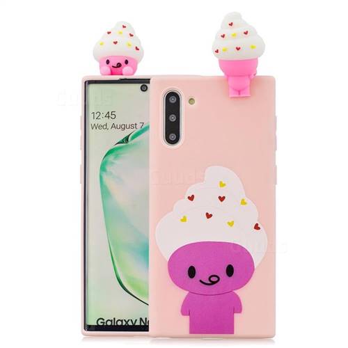 Ice Cream Man Soft 3D Climbing Doll Soft Case for Samsung Galaxy Note 10 (6.28 inch) / Note10 5G