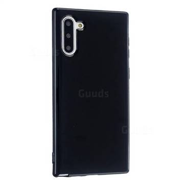 2mm Candy Soft Silicone Phone Case Cover for Samsung Galaxy Note 10 (6.28 inch) / Note10 5G - Black