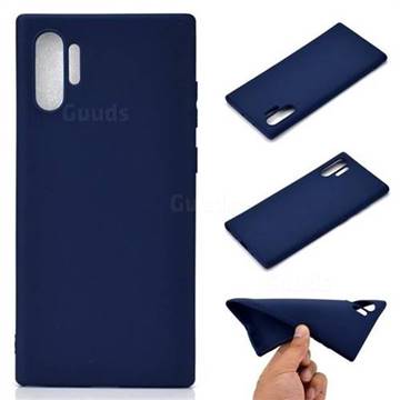 Candy Soft TPU Back Cover for Samsung Galaxy Note 10+ (6.75 inch) / Note10 Plus - Blue