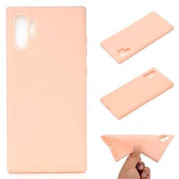 Candy Soft TPU Back Cover for Samsung Galaxy Note 10+ (6.75 inch) / Note10 Plus - Pink