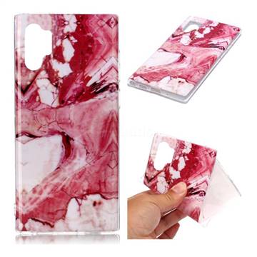 Pork Belly Soft TPU Marble Pattern Phone Case for Samsung Galaxy Note 10+ (6.75 inch) / Note10 Plus