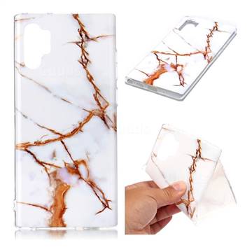 Platinum Soft TPU Marble Pattern Phone Case for Samsung Galaxy Note 10+ (6.75 inch) / Note10 Plus