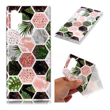 Rainforest Soft TPU Marble Pattern Phone Case for Samsung Galaxy Note 10+ (6.75 inch) / Note10 Plus