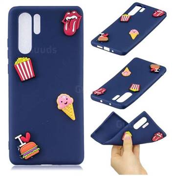 I Love Hamburger Soft 3D Silicone Case for Samsung Galaxy Note 10+ (6.75 inch) / Note10 Plus