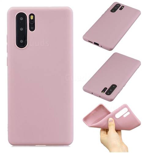 Candy Soft Silicone Phone Case for Samsung Galaxy Note 10+ (6.75 inch) / Note10 Plus - Lotus Pink