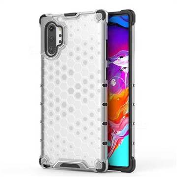 Honeycomb TPU + PC Hybrid Armor Shockproof Case Cover for Samsung Galaxy Note 10+ (6.75 inch) / Note10 Plus - Transparent