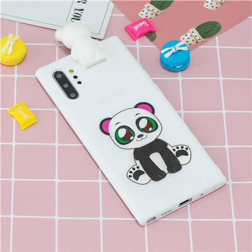 Panda Soft 3D Climbing Doll Stand Soft Case for Samsung Galaxy Note 10 ...