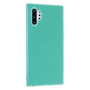 2mm Candy Soft Silicone Phone Case Cover for Samsung Galaxy Note 10 Pro (6.75 inch) / Note 10+ - Light Blue
