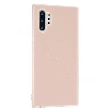 2mm Candy Soft Silicone Phone Case Cover for Samsung Galaxy Note 10 Pro (6.75 inch) / Note 10+ - Light Pink