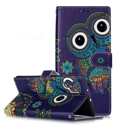 Leather Cover Compatible with Samsung Galaxy Note 10 Plus owl Wallet Case for Samsung Galaxy Note 10 Plus 