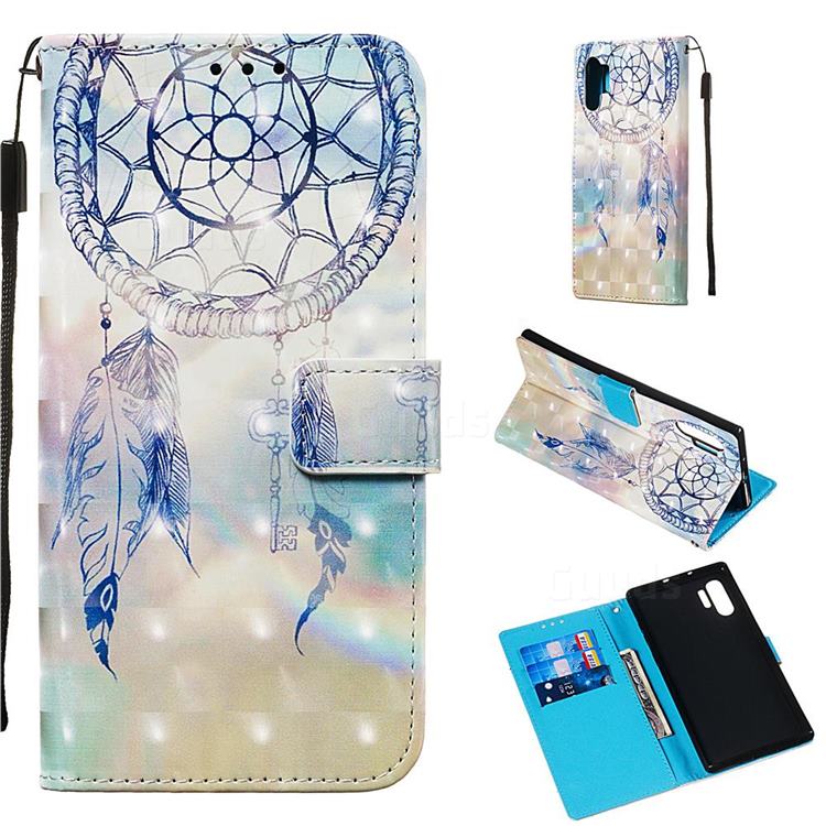 Fantasy Campanula 3D Painted Leather Wallet Case for Samsung Galaxy Note 10 Pro (6.75 inch) / Note 10+